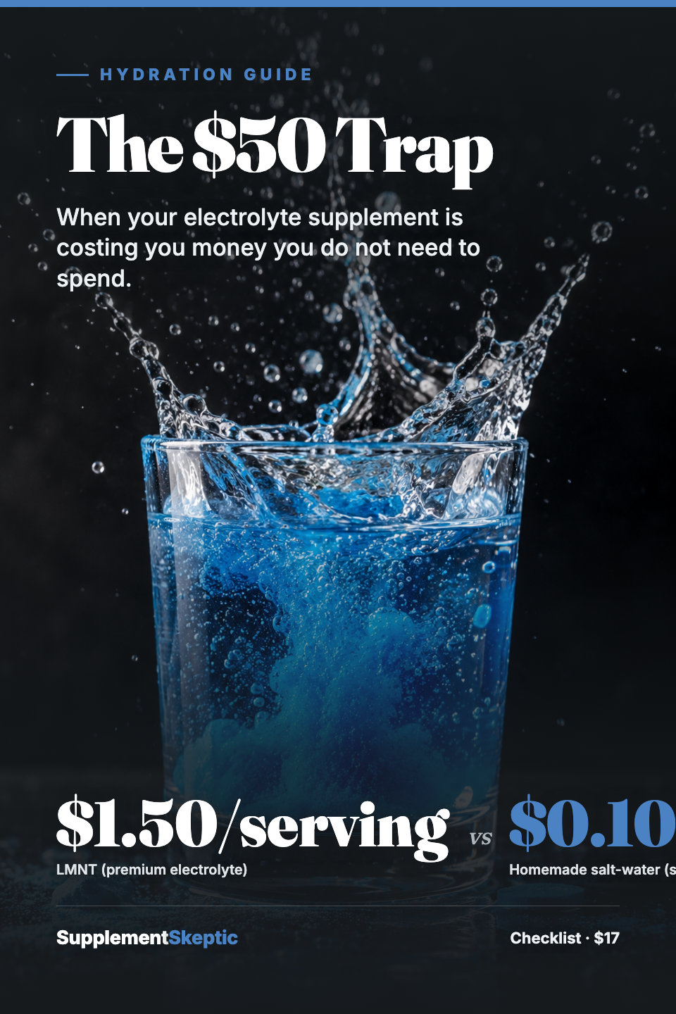 Electrolyte Reality Check: When You Actually Need Them cover