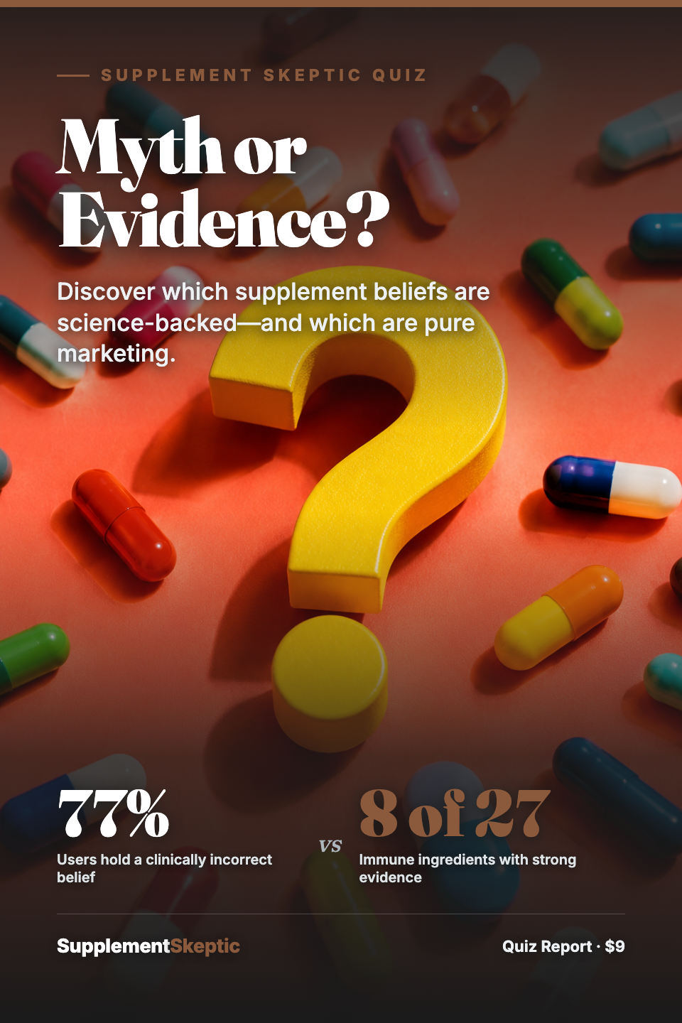 Quiz: Which Supplement Myths Are You Believing? cover