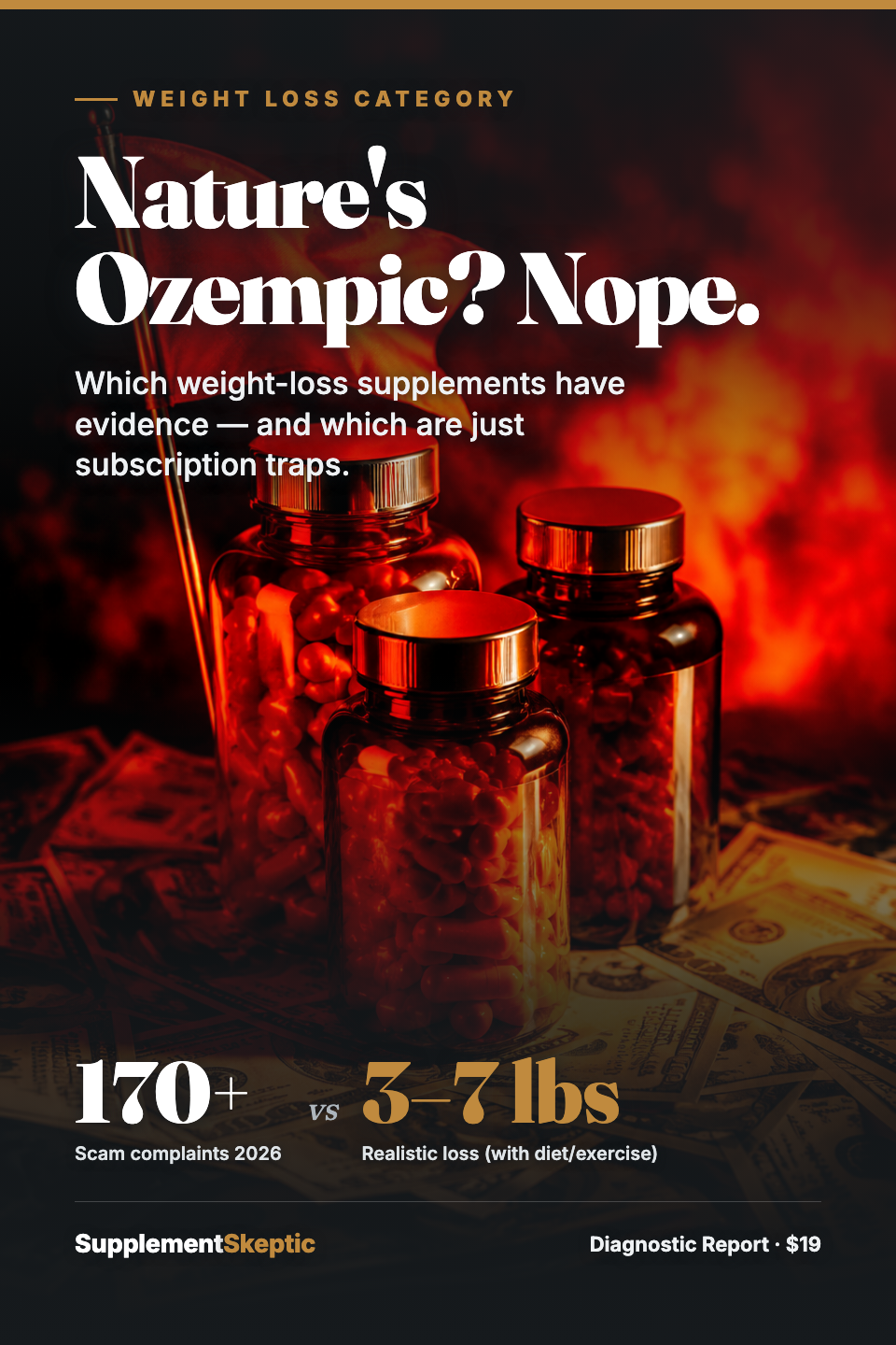 Weight Loss Supplement Guide: Scams, Dose Audits, and Refund Traps cover