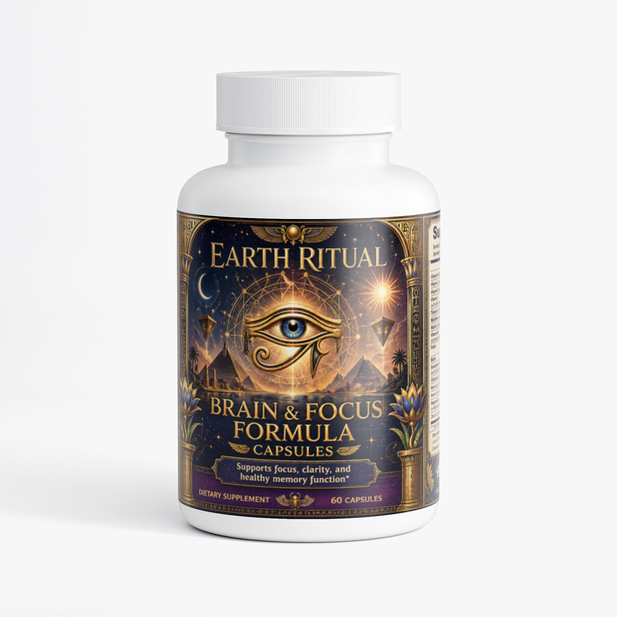 Earth Ritual Brain and Focus Formula product bottle