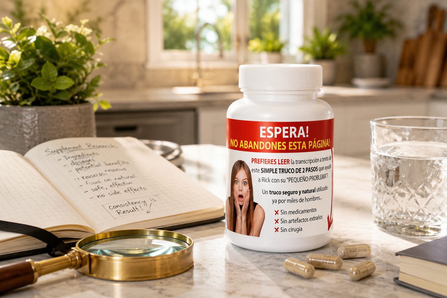 Agrandarlo / Male Enlargement / 90% & 3 Upsells. Men's Health review image from Supplement Skeptic