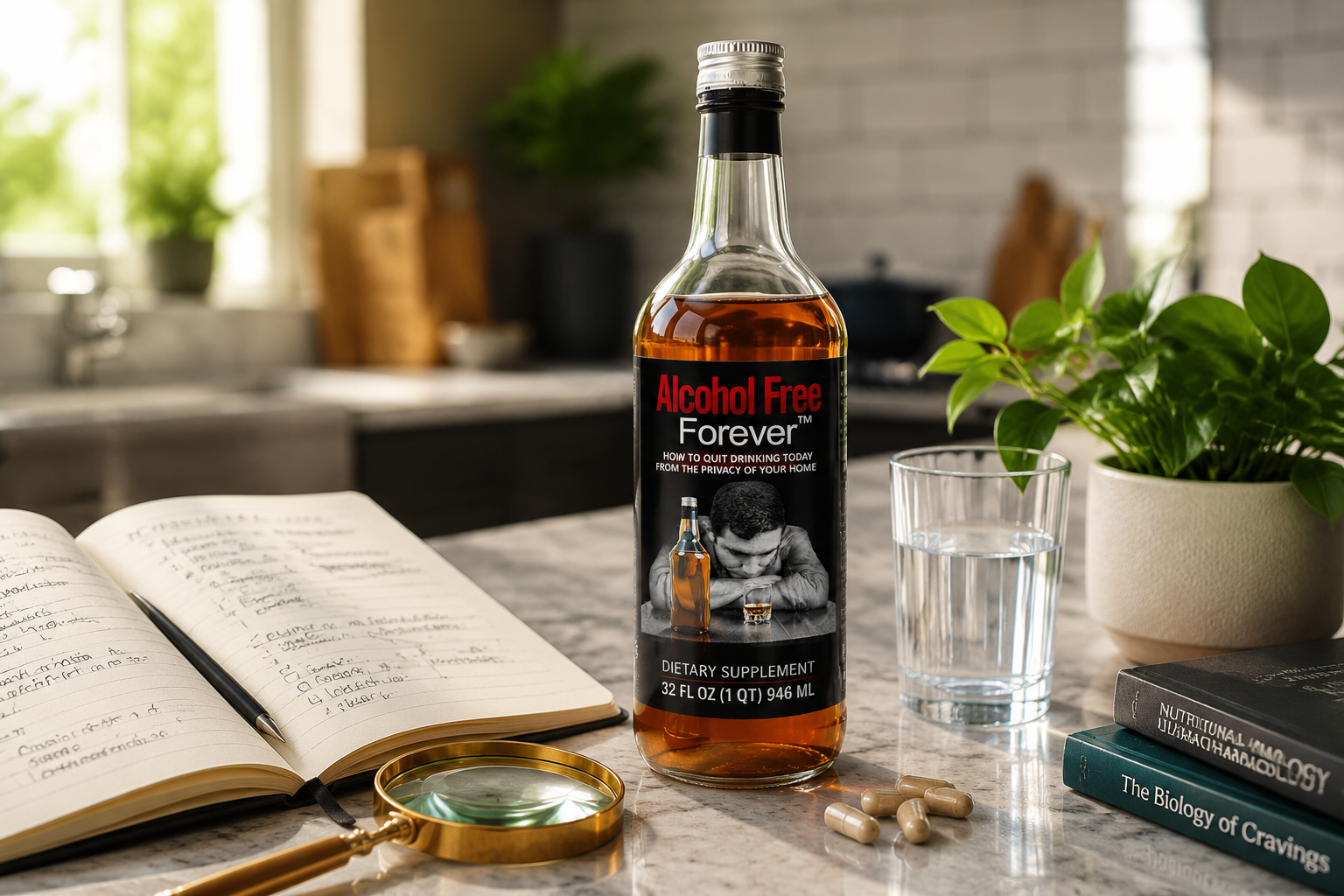 Alcohol Free Forever (TM) - Revamped for 2019 + $75 BONUS! Addiction review image from Supplement Skeptic
