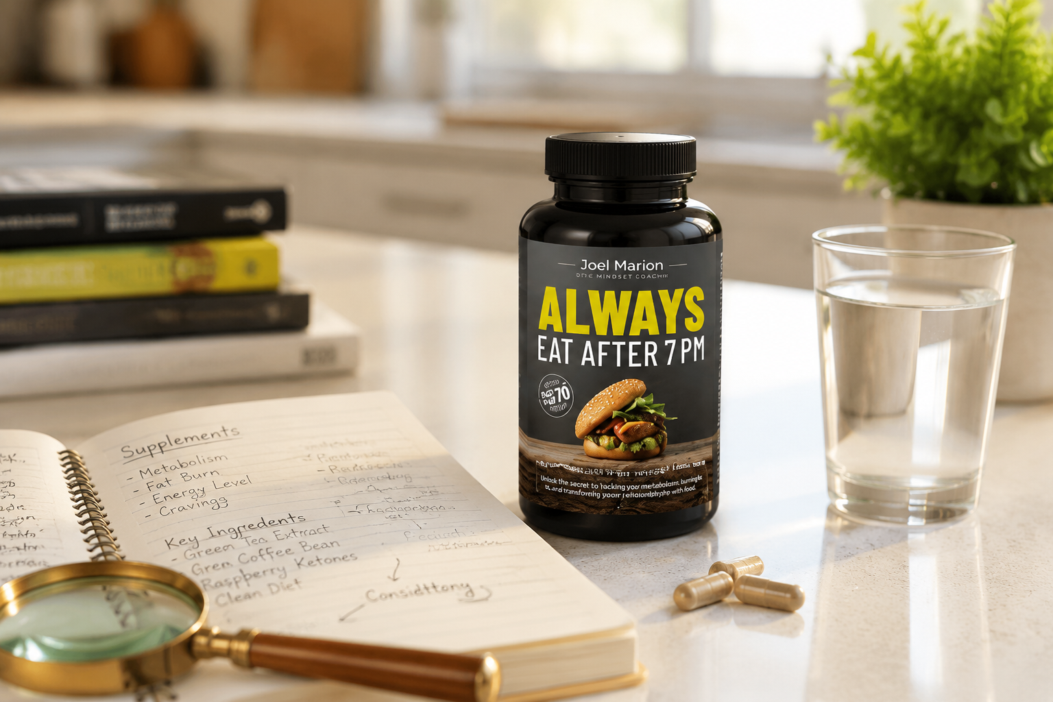 Always Eat After 7PM FREE Book, Huge Conversions! Diets & Weight Loss review image from Supplement Skeptic