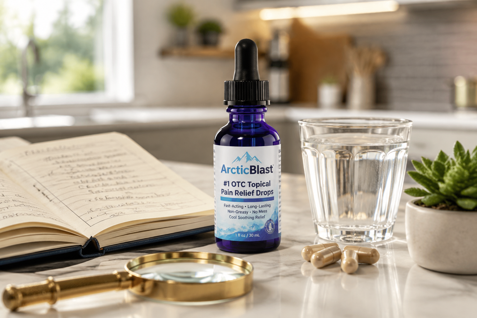 ArcticBlast - #1 OTC topical pain relief drops has arrived!! Dietary Supplements review image from Supplement Skeptic