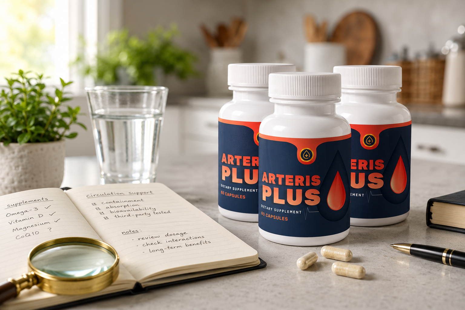 Arteris Plus- Unique Blood Pressure Offer Dietary Supplements review image from Supplement Skeptic