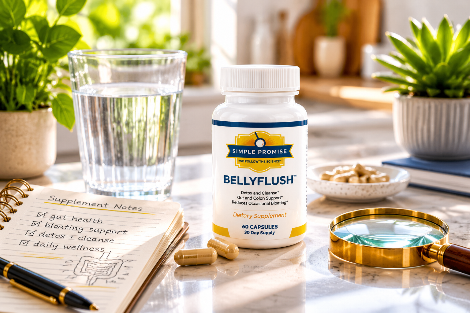 BellyFlush™ | Gut Cleanse & Digestive Detox | Lose Weight Diets & Weight Loss review image from Supplement Skeptic