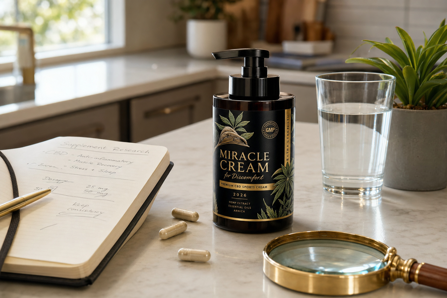 CBD Sports Cream -  NEW Miracle Cream for Discomfort 2026 Remedies review image from Supplement Skeptic
