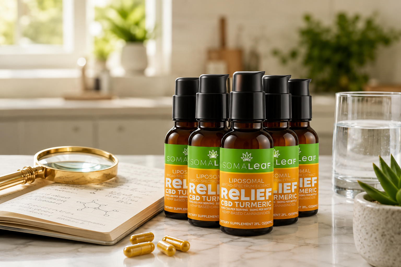 CBD Turmeric RELIEF Dietary Supplements review image from Supplement Skeptic