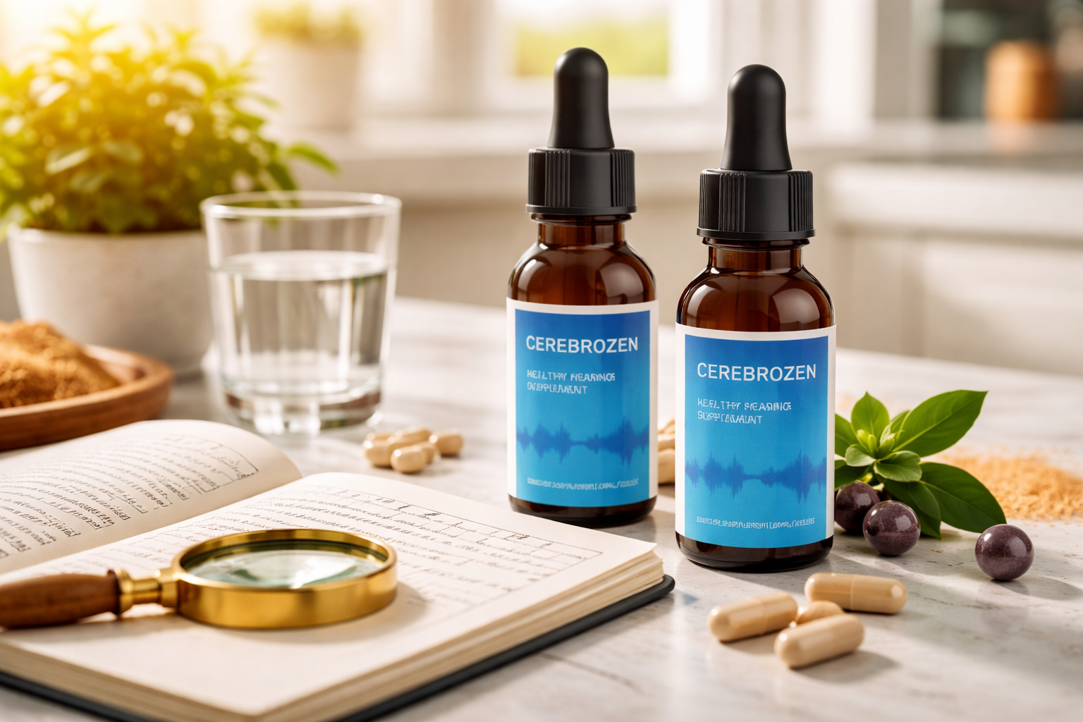 CerebroZen - Hearing and Brain Health Dietary Supplements review image from Supplement Skeptic