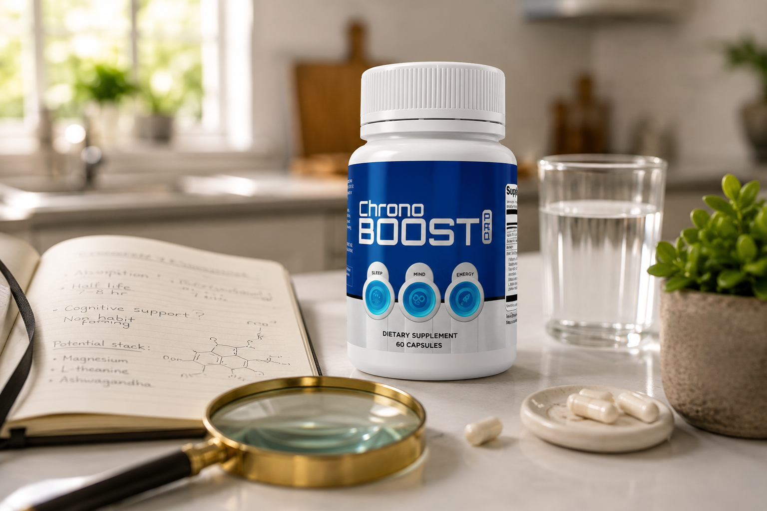 Chronoboost - 2 in 1 Sleep & Energy Offer Dietary Supplements review image from Supplement Skeptic