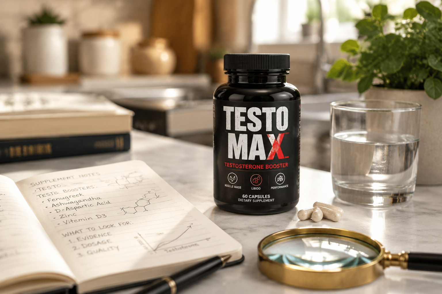 Critical T - Top Testosterone Boosting Supplement on Clickbank Men's Health review image from Supplement Skeptic