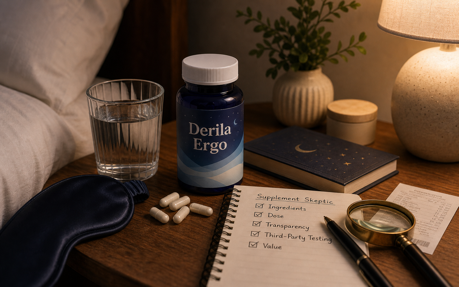 Derila Ergo Top Offer (preliminary) review image from Supplement Skeptic
