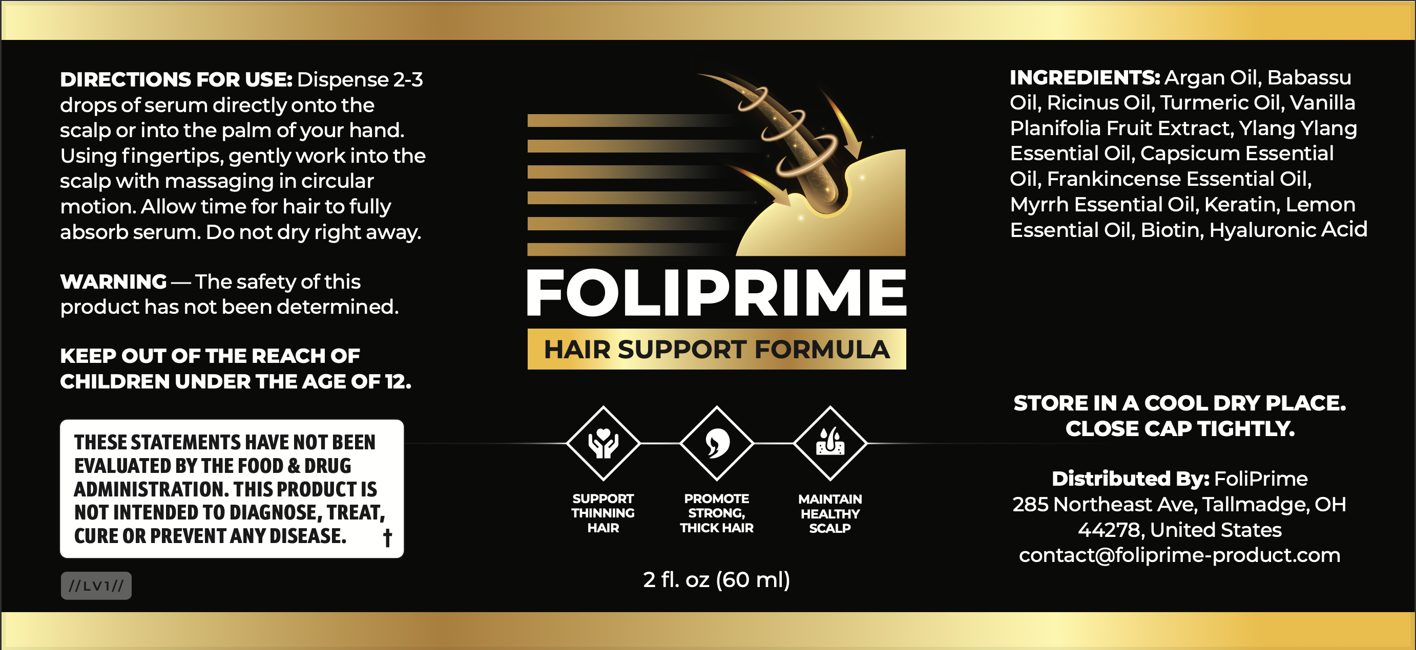 FoliPrime - $4 EPC On Unique “Egyptian Hair Detox Balm” Beauty review image from Supplement Skeptic