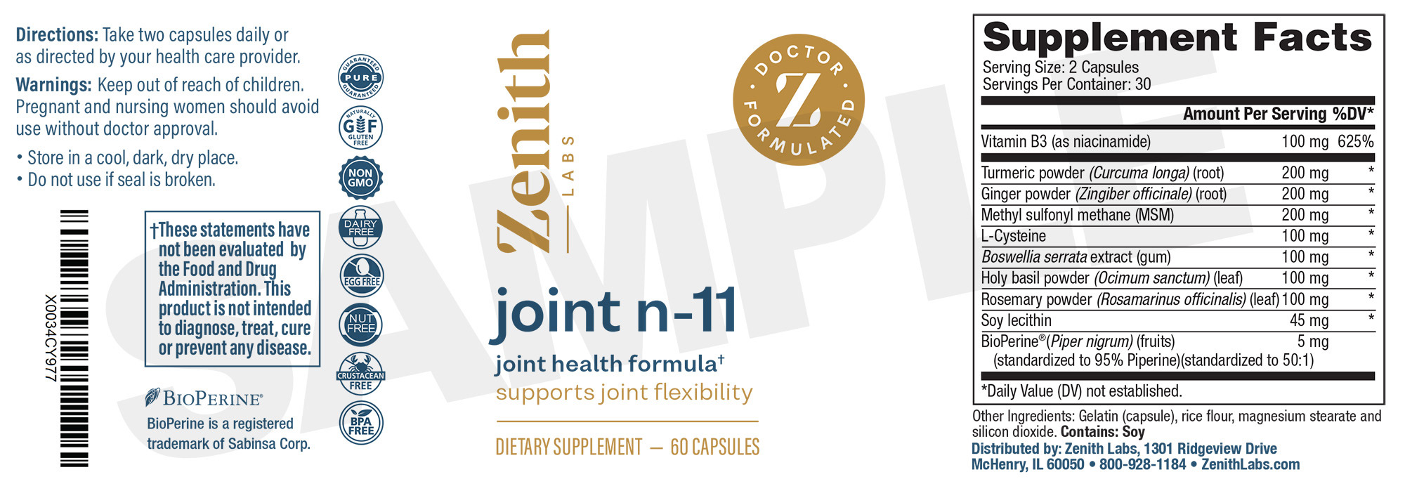 Joint N-11 – A Top-Performing Joint Health Supplement! Dietary Supplements review image from Supplement Skeptic