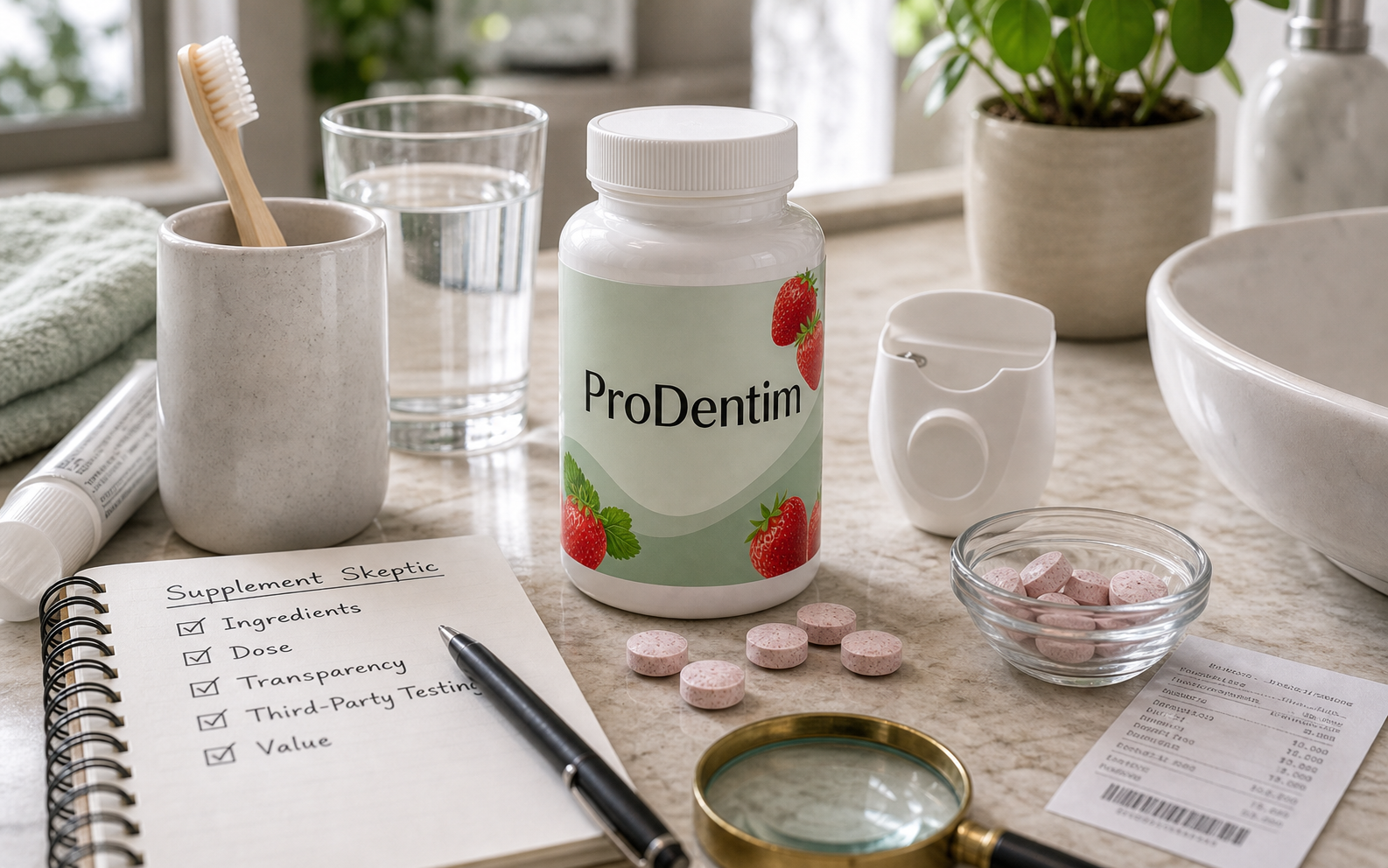 ProDentim realistic oral-care review image