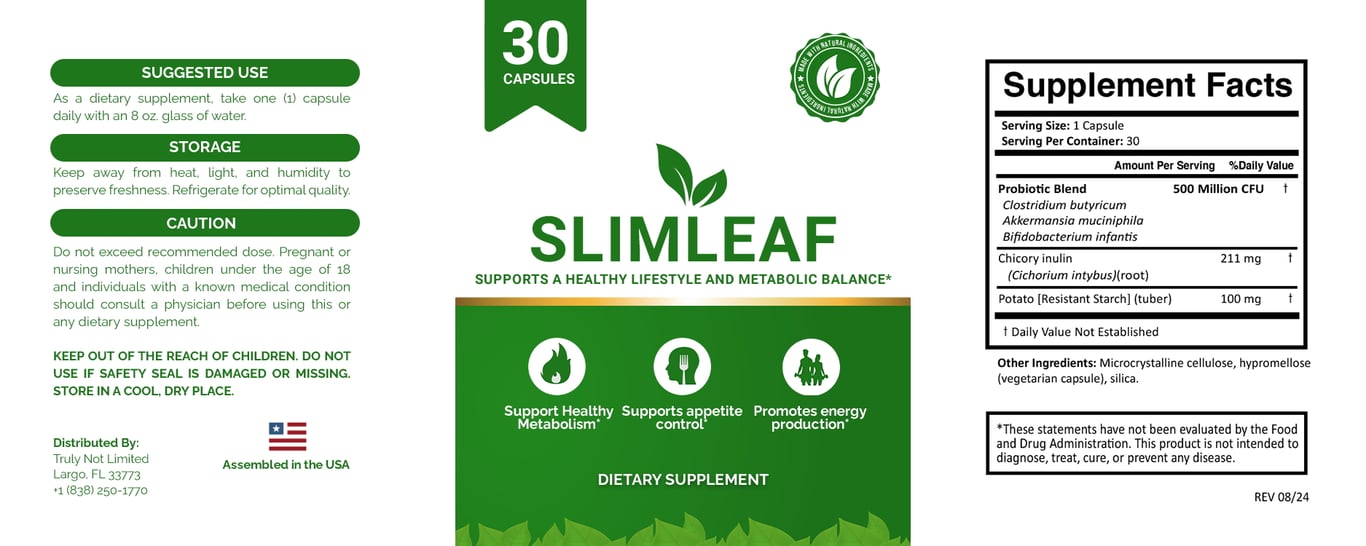SlimLeaf – High-Converting Weight Loss Offer | Huge Commissions! Dietary Supplements review image from Supplement Skeptic