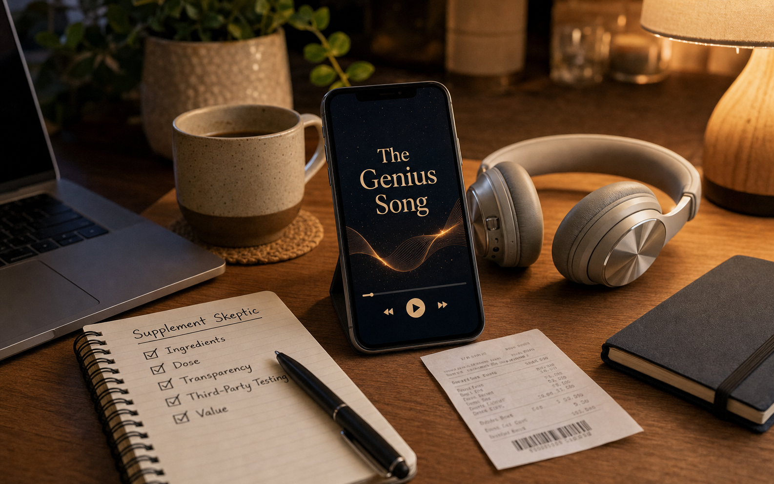 The Genius Song Top Offer (preliminary) review image from Supplement Skeptic