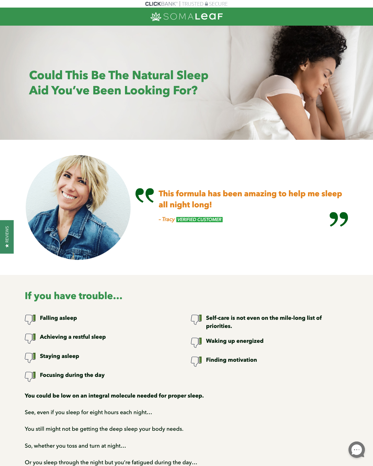 Screenshot of the CBD Turmeric RELIEF sales page — open current offer