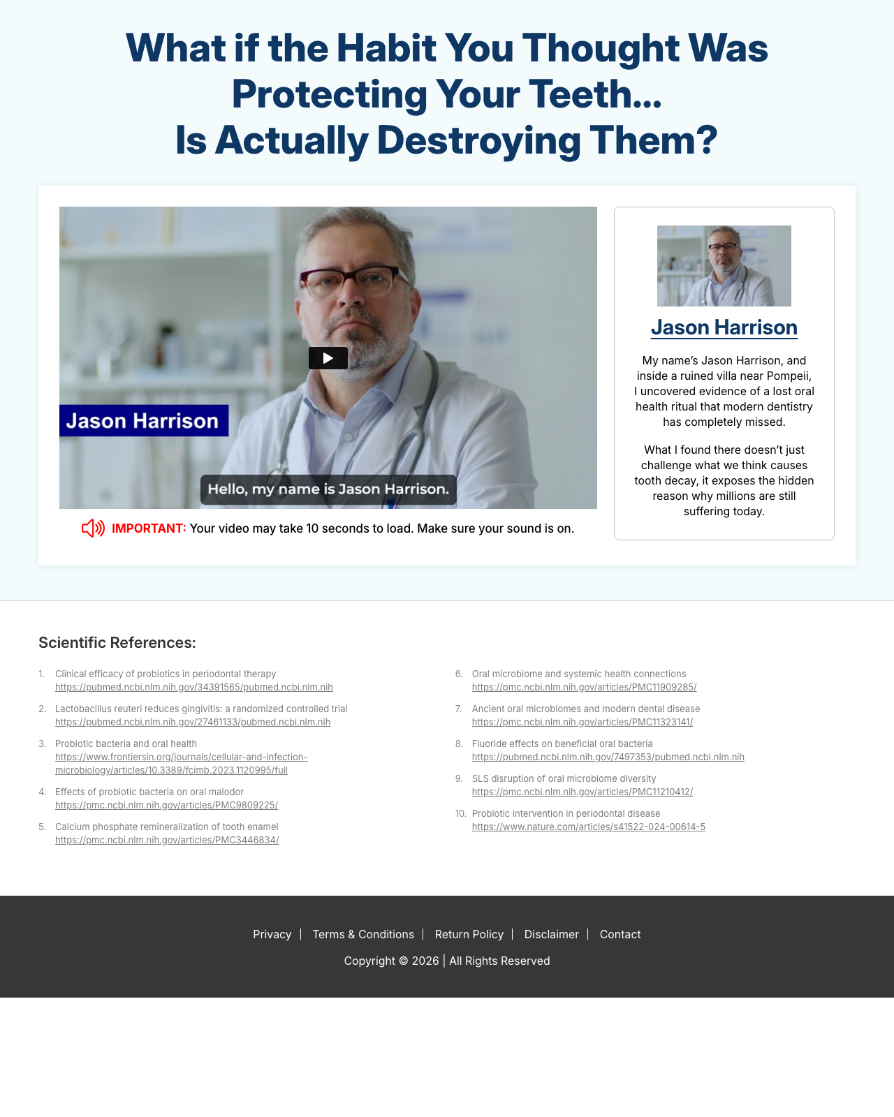 Screenshot of the DentaVive - New Dental Powerhouse Made to Convert sales page — open current offer
